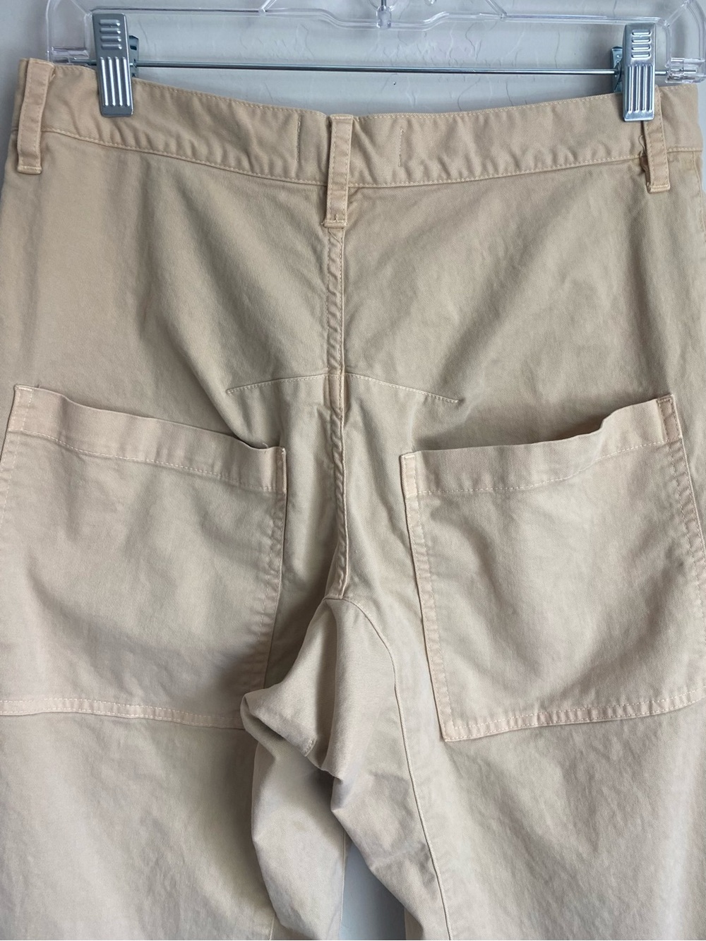 Nili Lotan Shon Relaxed Barrel-Leg Pant in Sandstone Size 0 - Picture 8 of 14